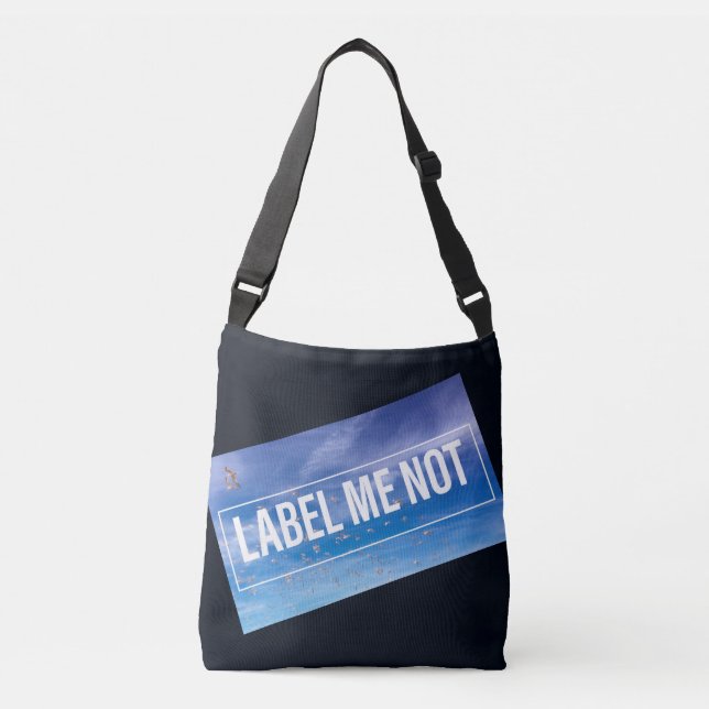 Sac Ajustable Je ne suis pas étiquette (Devant)