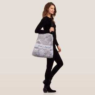 Sac Ajustable Je suis un coquillage - Large Cross-Body Fourre-to