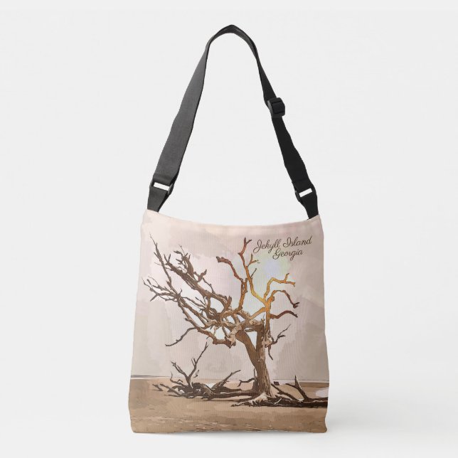 Sac Ajustable Jekyll Island Georgia Fourre-tout (Devant)