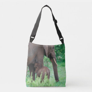 Sac Ajustable Jeune éléphant africain allaitant, Serengeti