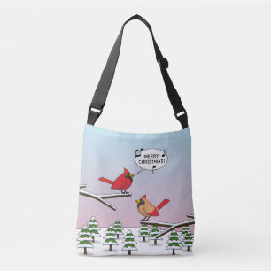 Sac Ajustable Joli Cardinal Rouge chanter Joyeux Noël