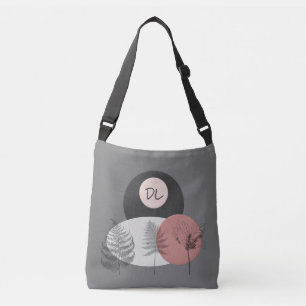 Sac Ajustable Joli Rose géométrique Abstrait/Sac fourre-tout gri