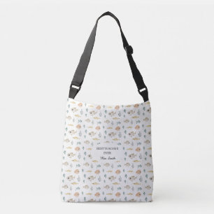 Sac Ajustable Jolis poissons à l'aquarelle Meilleur professeur e