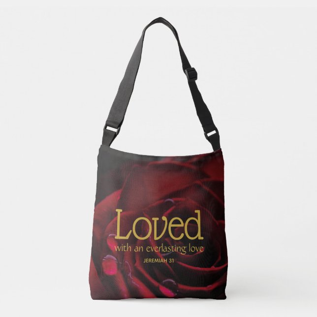 Sac Ajustable JOURNÉE DE LA Saint-Valentin L'Amour de Dieu chrét (Devant)