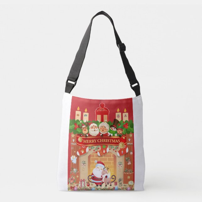 Sac Ajustable Joyeux Noël  (Devant)
