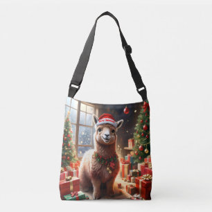 Sac Ajustable Joyeux Noël Festif Alpaca,
