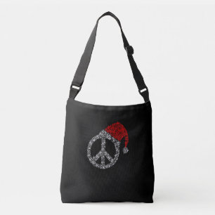 Sac Ajustable Joyeux Noël Symbole hippie Casquette du Père Noë