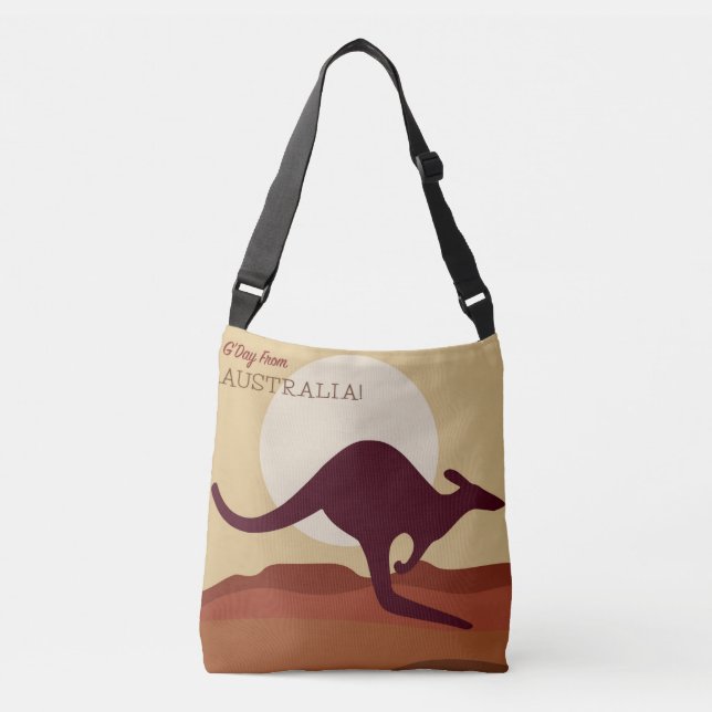 Sac Ajustable Kangourou d'outremer (Devant)