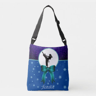 Sac Ajustable Karate Girls Parties scintillant et Bow Snowflake