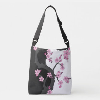 Sac Ajustable Kimono japonais Sakura noir et blanc