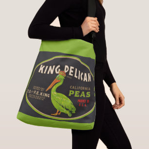 Sac Ajustable King Pelican California pois crate étiquette