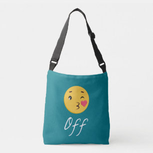 Sac Ajustable Kiss Off Emogi Funny Humour sarcastique tendance