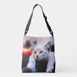 Sac Ajustable Kitten Blue Oyed adorable chat mignon