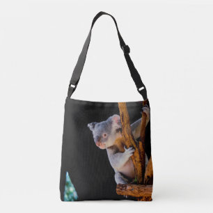 Sac Ajustable Koala Cute en gris des arbres