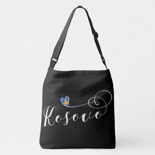 Sac Ajustable Kosovo Drapeau Coeur, I Love Kosovo, Kosovar