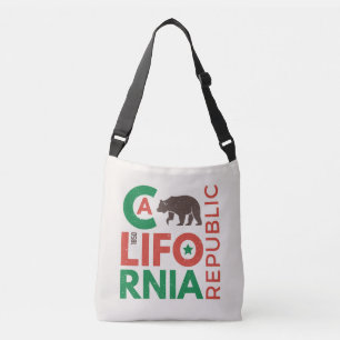 Sac Ajustable La Californie avec le logo d'ours gris