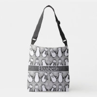 La conception mignonne de pingouins d'hiver