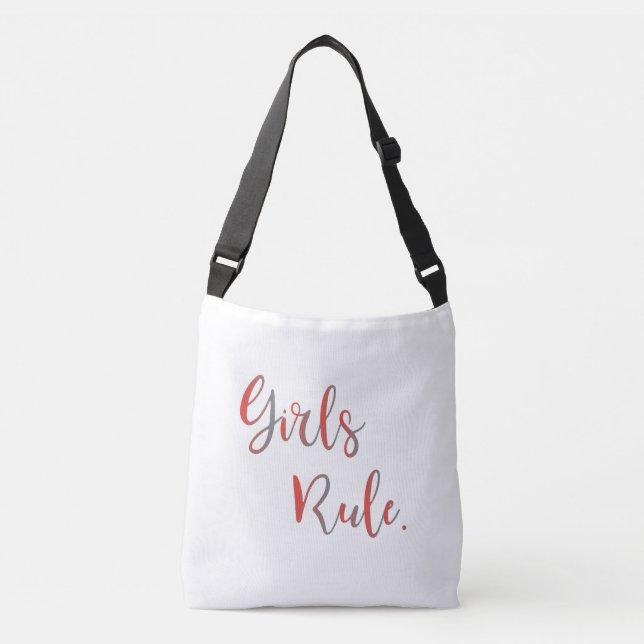Sac Ajustable La règle de la fille Inspirational Cool tendance m (Devant)