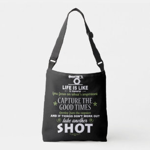Sac Ajustable La vie est caméra