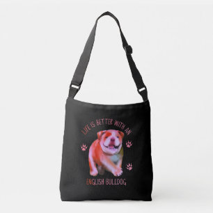 Sac Ajustable La Vie Est Meilleure Avec Le Chien-Putain Anglais