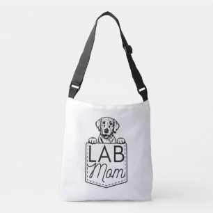 Sac Ajustable "Lab Mom" Peek-a-Boo Cross-Body Fourre-tout