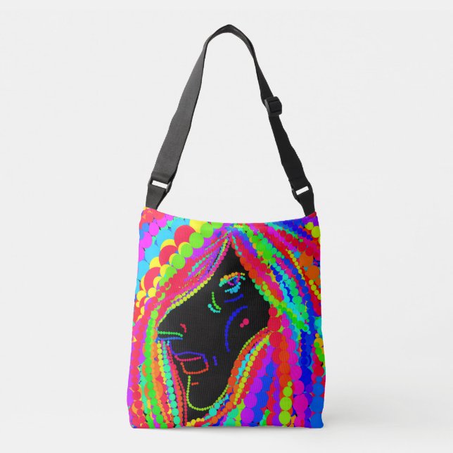 Sac Ajustable Lady Rainbow and Confetti Tree (Devant)