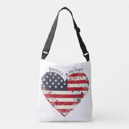 Sac Ajustable L'Amérique patriotique est dans mon coeur