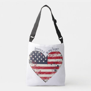 Sac Ajustable L'Amérique patriotique est dans mon coeur