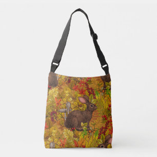 Sac Ajustable Lapin d'automne sur ocre