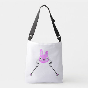 Sac Ajustable Lapin de ski avec bâtons de ski