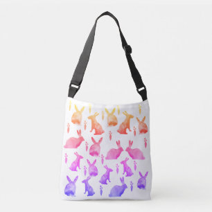 Sac Ajustable Lapins d'aquarelle