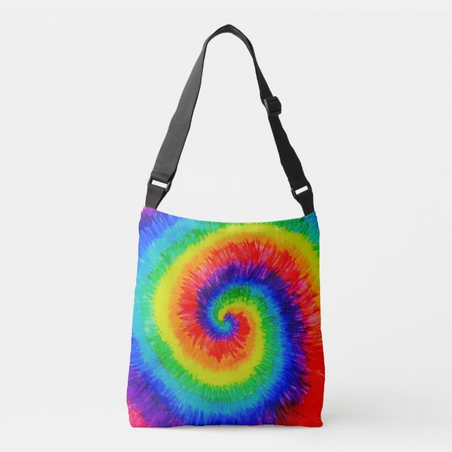 Sac Ajustable L'arc-en-ciel teignent en nouant la peinture (Devant)