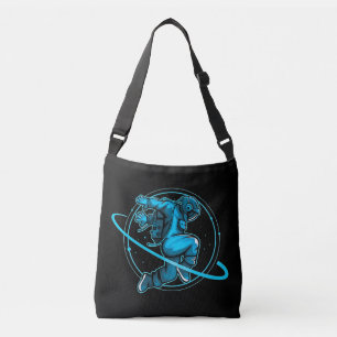 Sac Ajustable L'astronaute Saute En Dansant Autour De Saturne  