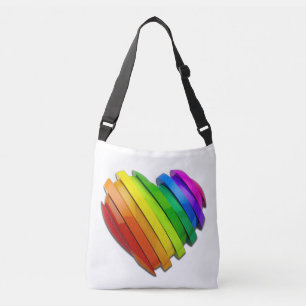Sac Ajustable Le cœur sculptural tridimensionnel de SlipperyJoe