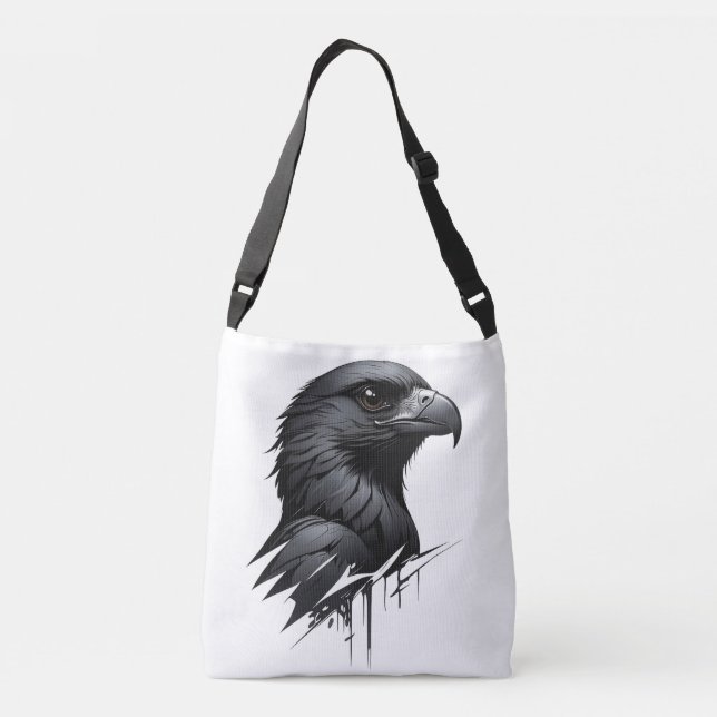 Sac Ajustable Le faucon noir (Dos)