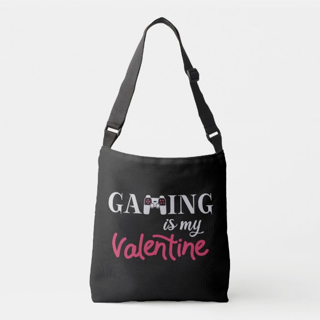 Sac Ajustable Le jeu est mon Valentin (Devant)