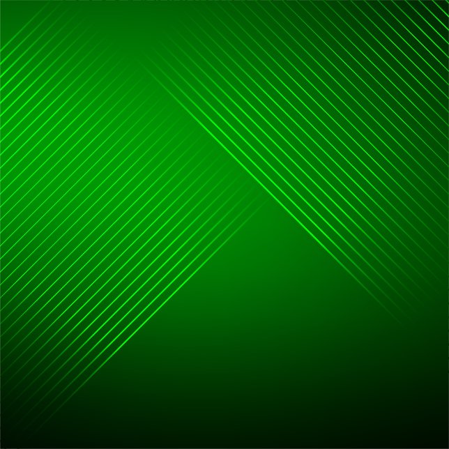 Sac Ajustable Le Monogramme vert néon moderne tendance (Créateur téléchargé)