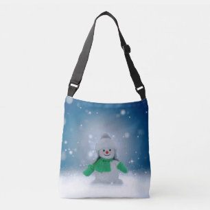Sac Ajustable Le personnage de bonhomme de neige de Noël adorabl
