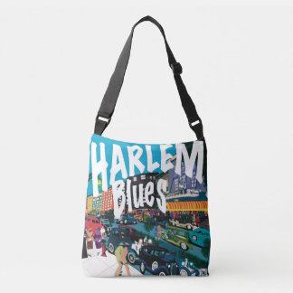 Sac Ajustable Le rythme de Harlem Blues Crossbody Bag