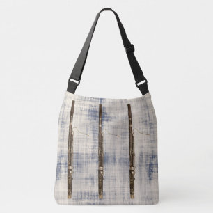 Sac Ajustable Le trio de basson sur le blanc bleu s'est fané