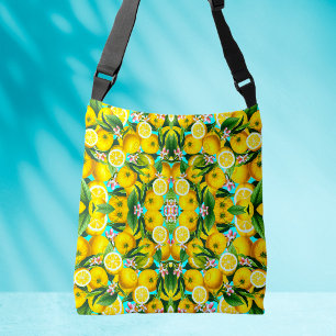 SAC AJUSTABLE LEMONS TROPICALES FOURRE-TOUT CROSS CORPS BAG