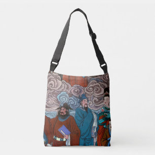 Sac Ajustable Les anciens de la ville dans le Temple sur un