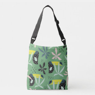 Sac Ajustable Les animaux de la jungle, les éléments tropicaux,