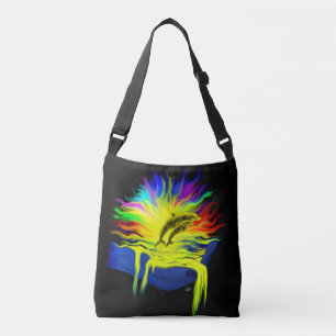 Sac Ajustable Les dauphins sous le soleil avec la main