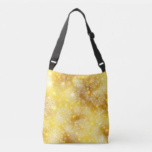 Sac Ajustable Les flocons de neige en or