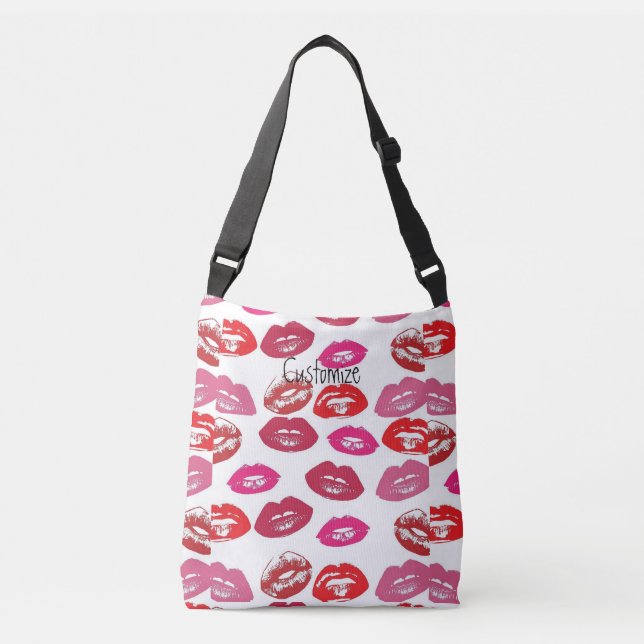 Sac Ajustable Les lèvres rouges baisantes Thunder_Cove (Devant)