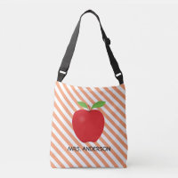 Les rayures oranges, Apple rouge ont personnalisé