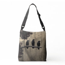 Les trois oiseaux noirs