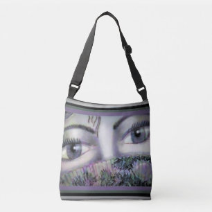 Sac Ajustable Les yeux derrière le ventilateur oriental   