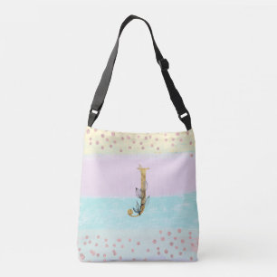 Sac Ajustable *~ LETTRE J Monogramme Parties scintillant dorée C
